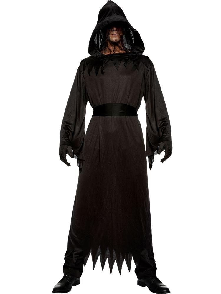 Phantom of Darkness men's hooded reaper costume