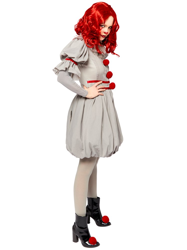 IT Pennywise clown dress women's Halloween costume