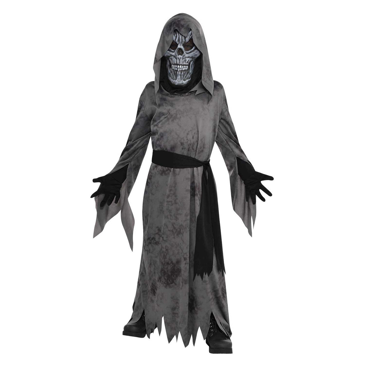 Ghastly Ghoul kids' grim reaper Halloween costume