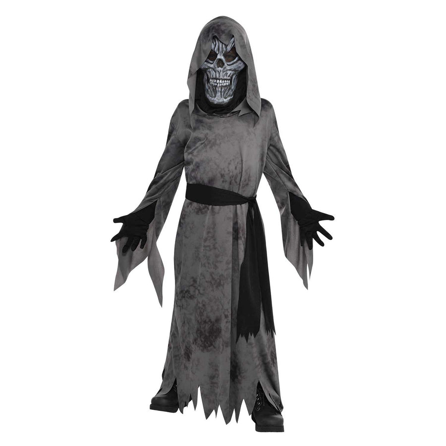 Ghastly Ghoul kids' grim reaper Halloween costume